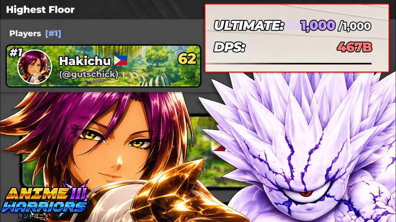 400 BILLION DPS In Anime Warriors 3 Is Crazy...