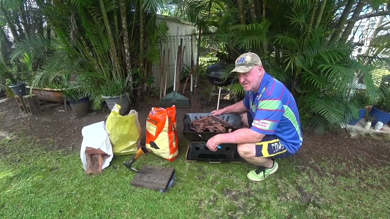 Roast Pork and Lamb over the Ol Mate Firepit from Top End Campgear