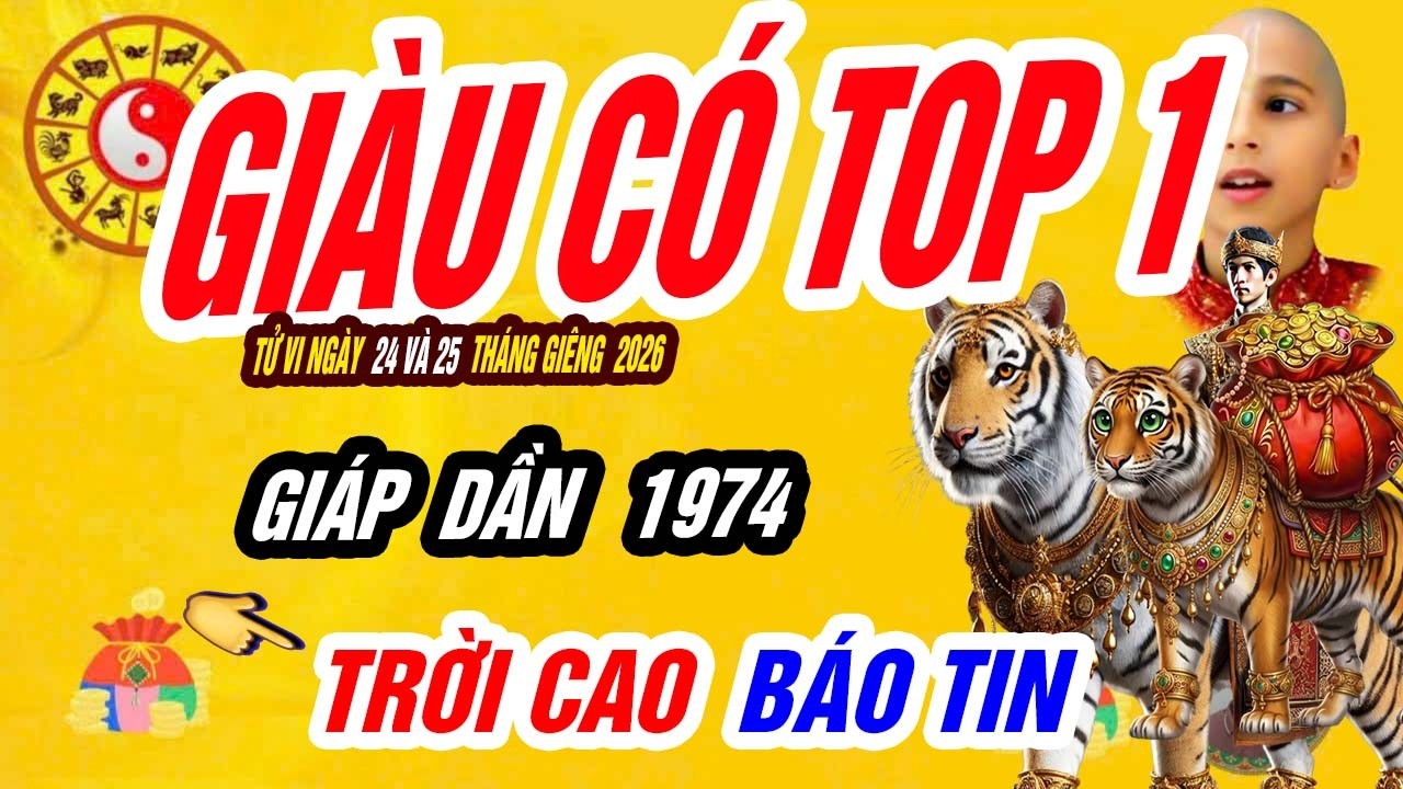 🐯 Xem Là Ứng! GIÁP DẦN 1974 Hé Lộ 2 Ngày Vàng Hốt Bạc Tháng Giêng 2026