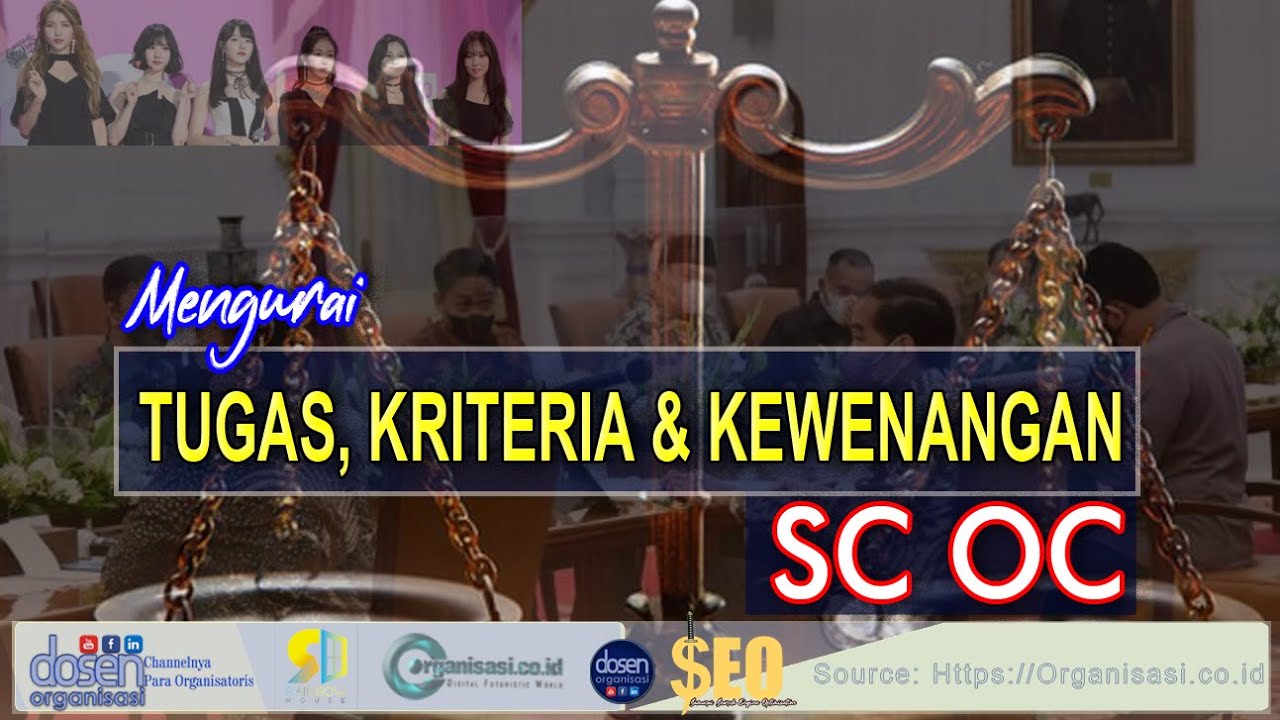 Kriteria dan 17 Tugas Steering dan Organizing Committee