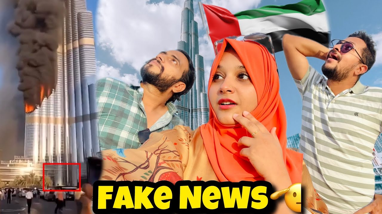 Don’t Believe In Fake News🙏🏻| We Are Safe In Dubai🇦🇪