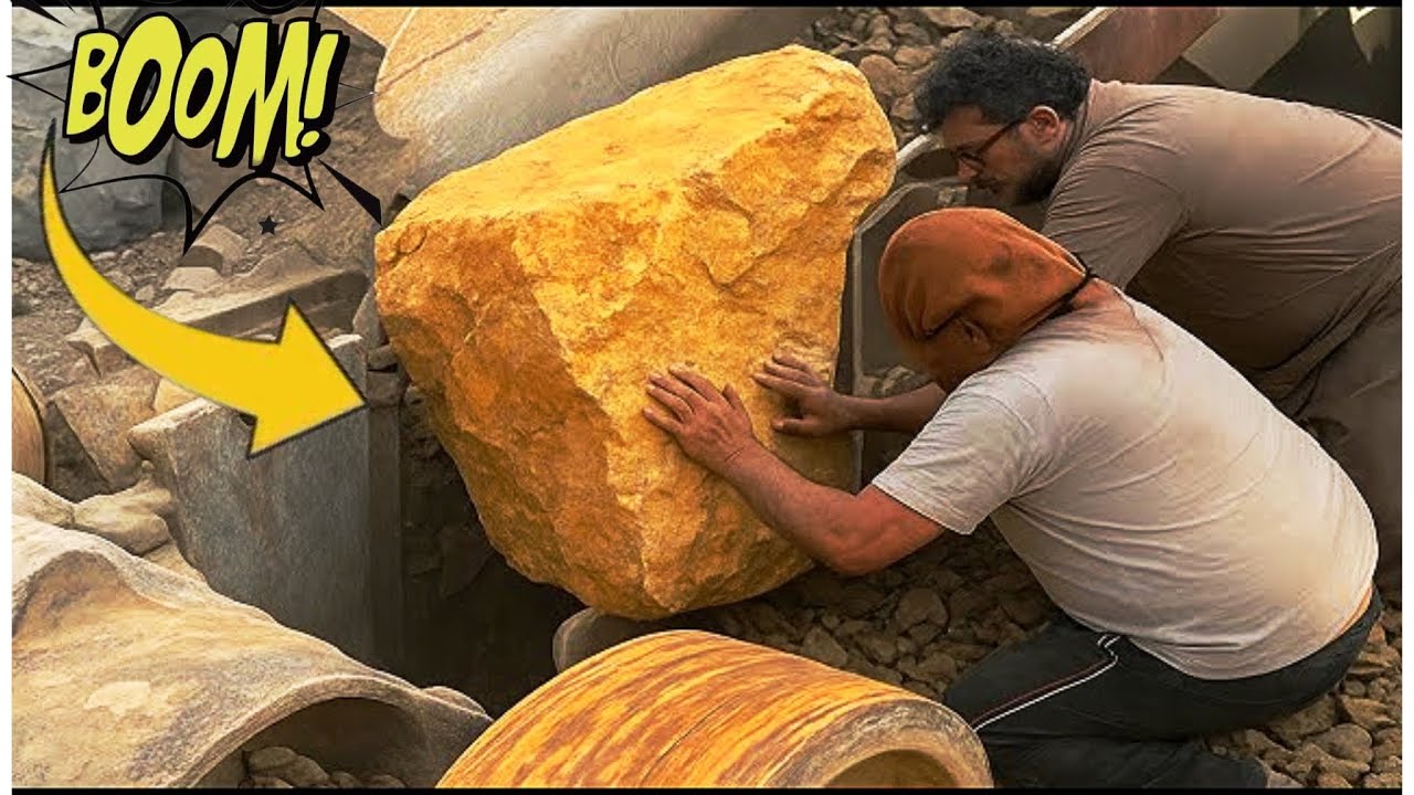 💥 How Powerful Jaw crusher Machine Work Giant in Action/crushing#jawcrusher #stonecrushing #asmr 👹