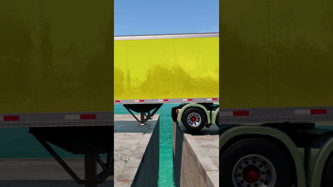 Truck vs Speedbumps | BeamNG Drive #beamngdrive #beamngdrivecrashes #beamngcrashes #beamng #trucks