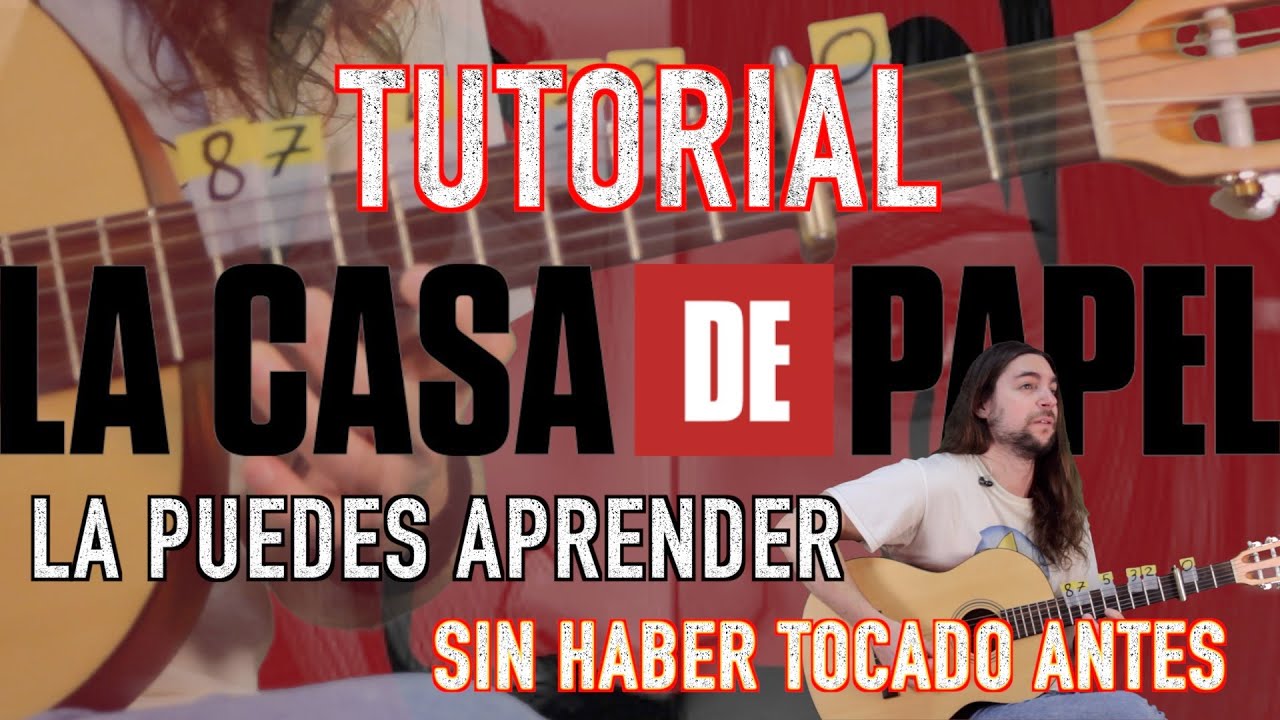 La casa de papel - Bella Ciao - Tutorial Muy Fácil!!!