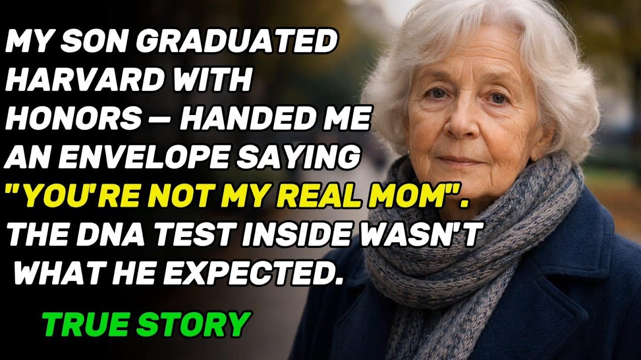 My Son Graduated Harvard With Honors… Then Handed Me a DNA Test That Changed Everything