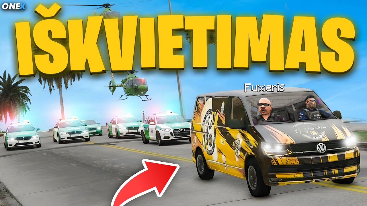 Į IŠKVIETIMĄ SU KEBABINĖS MAŠINA? GTA ROLEPLAY LIETUVIŠKAI (OneX.lt)