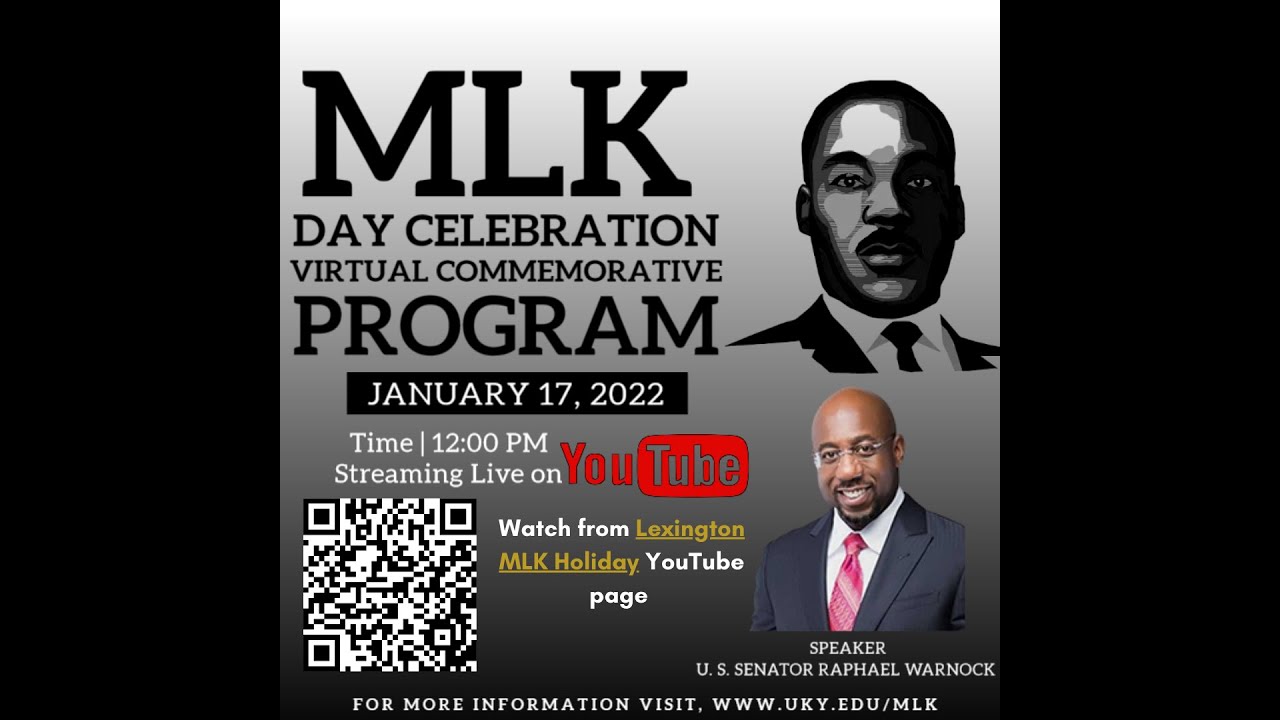 Lexington's MLK Day Celebration Virtual Commemorative Program 2022