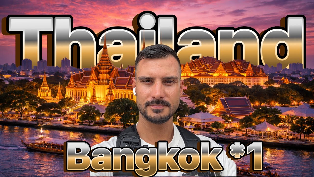🎯 Большой дворец Бангкока 🇹🇭 – Мой первый день в Таиланде! | Путевой влог Часть 7