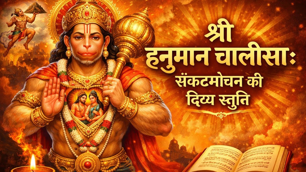 श्री हनुमान चालीसा: संकटमोचन की दिव्य स्तुति