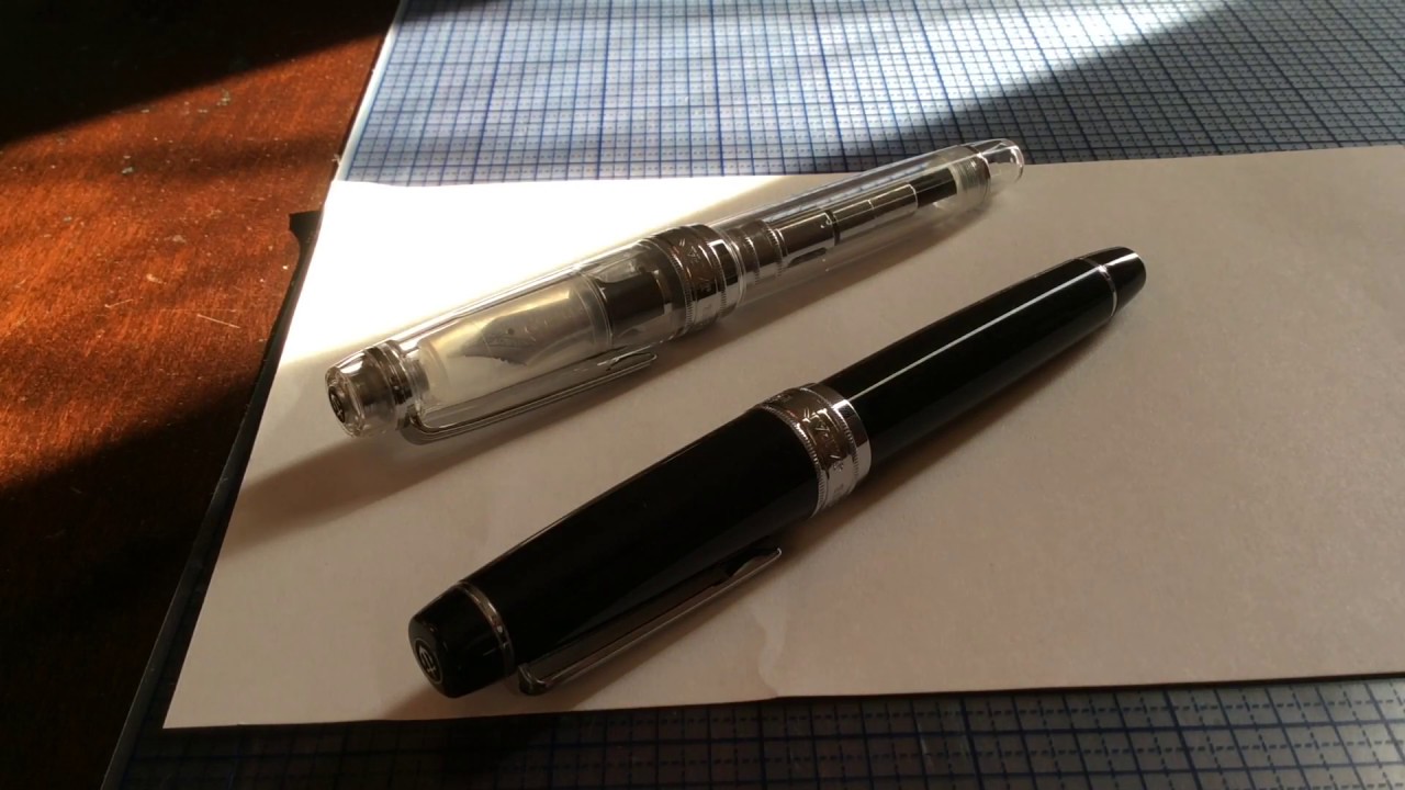 Sailor Professional Gear King of Pen KOP Naginata Togi and Demonstrator