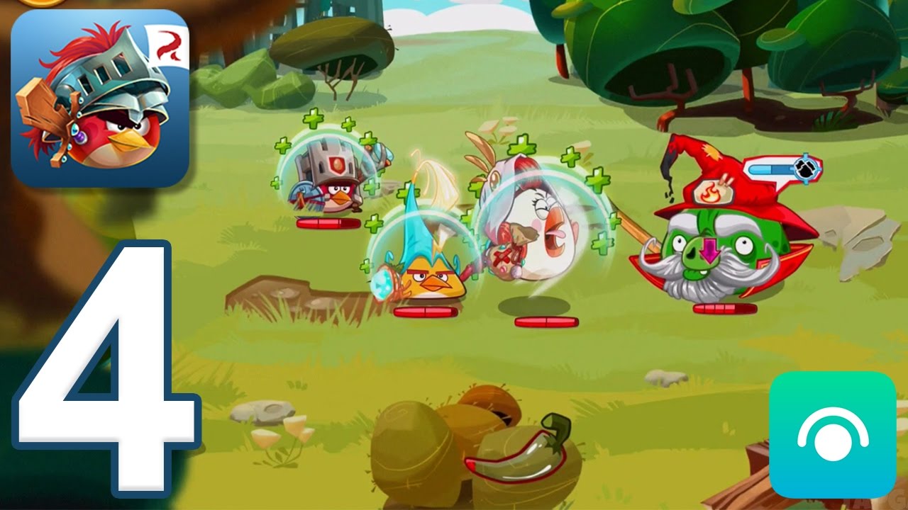 Angry Birds Epic RPG - Gameplay Walkthrough Part 4 - Matilda's Garden, Puzzle Bridge (iOS, Android)