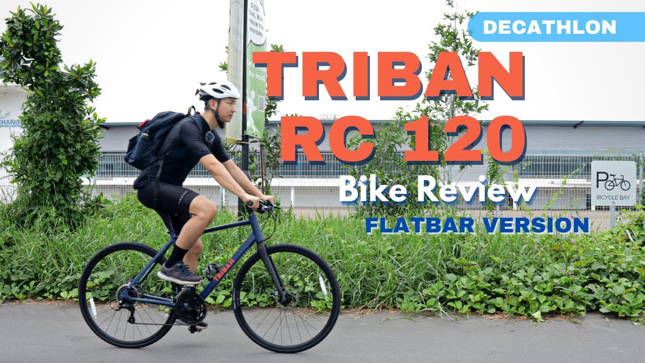 Обзор велосипеда с плоским рулем Triban RC120 | Идеальный вариант для ежедневных поездок на работу!