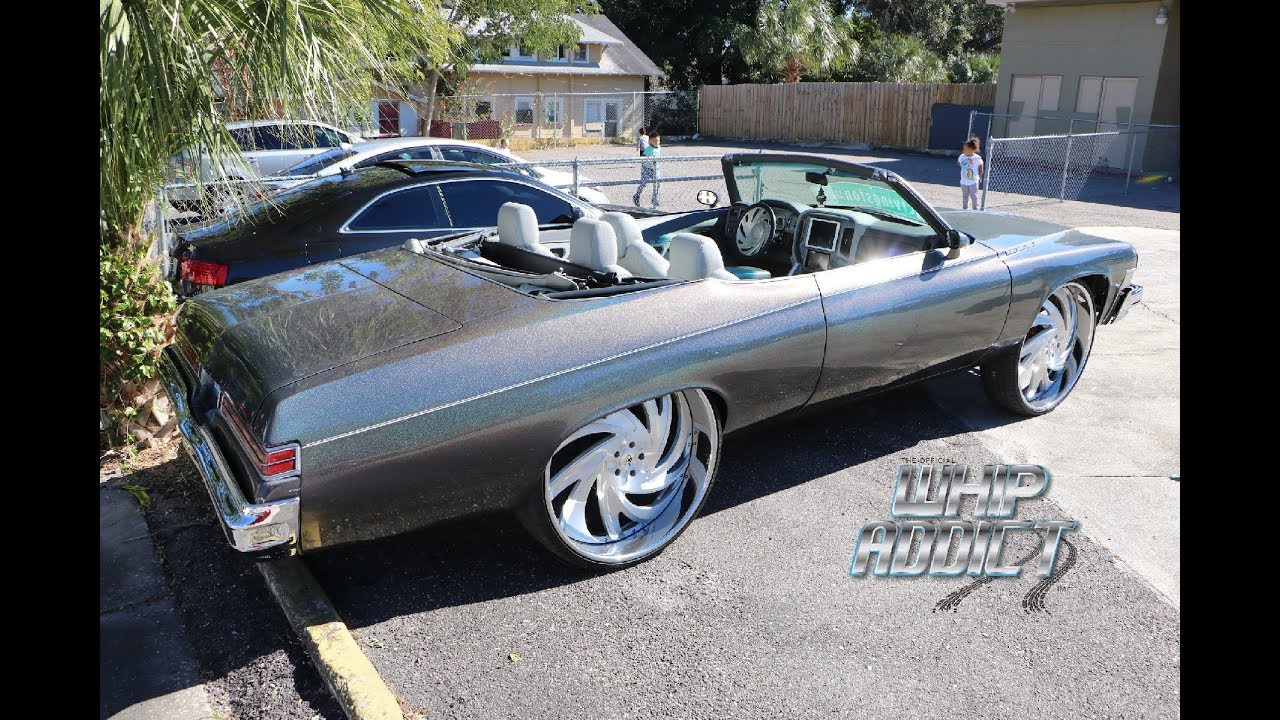 WhipAddict: Spectraflair 74' Buick LaSabre Convertible on 30s, New Dash & Interior Swap, Beatin'!