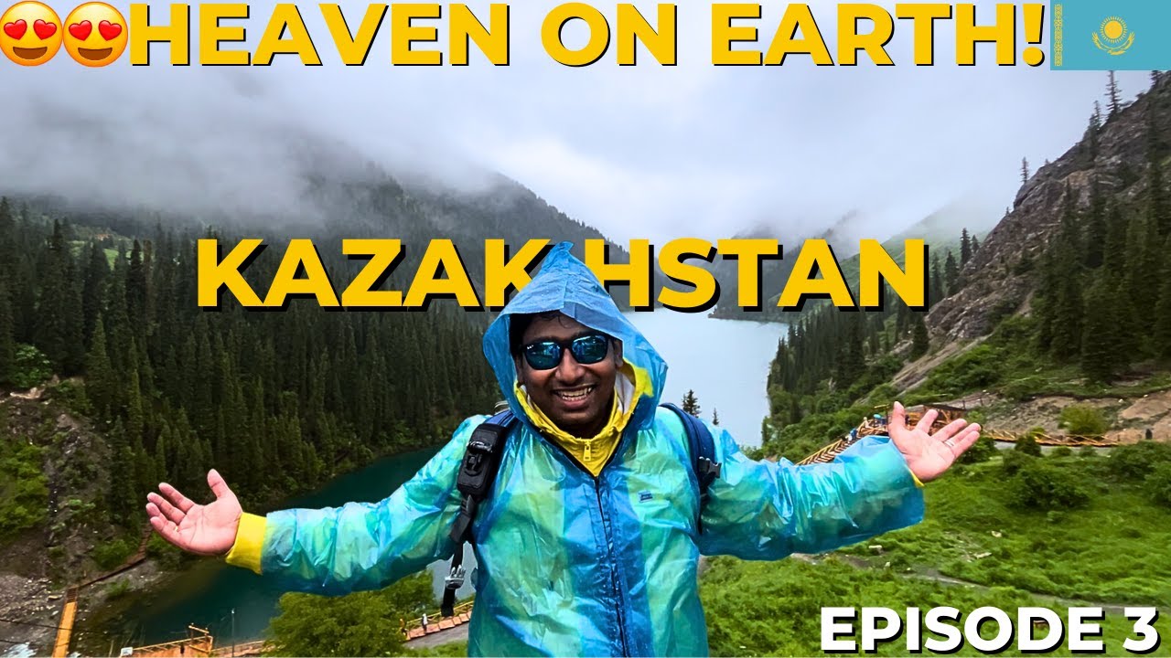 KAZAKHSTAN TOURIST PLACES 😍 ! Kaindy, Kolsai Lake Day Tour , Charyn Canyon - Part 3