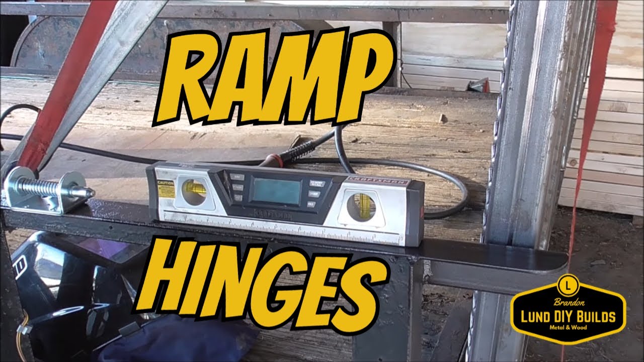 E6 Trailer Restoration: Rebuilding a $750 Tandem Trailer with Custom Welded Ramp Hinges!