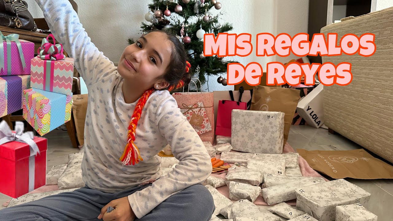 ABRIENDO MIS REGALOS de REYES MAGOS 2024 👑