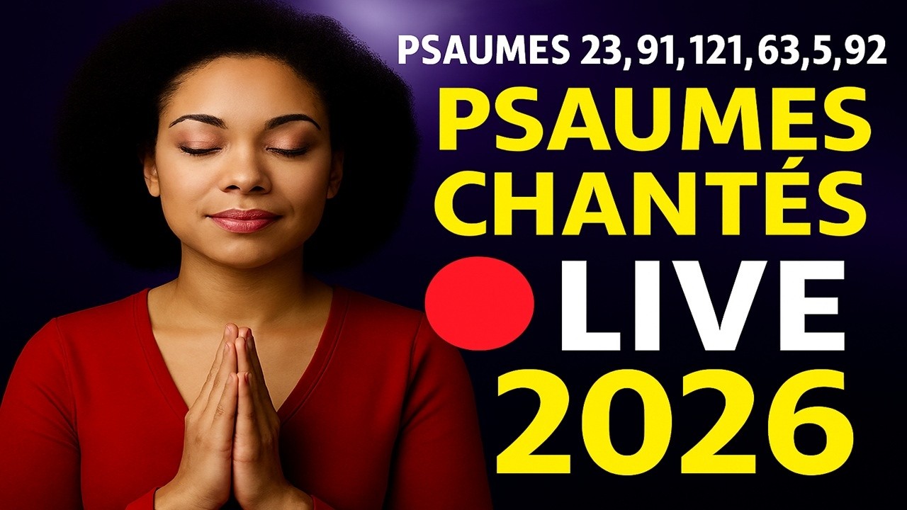 🔴 LIVE - 2026 : D’OÙ ME VIENDRA LE SECOURS ? | Psaume 121 Chanté – Adoration profonde en Direct