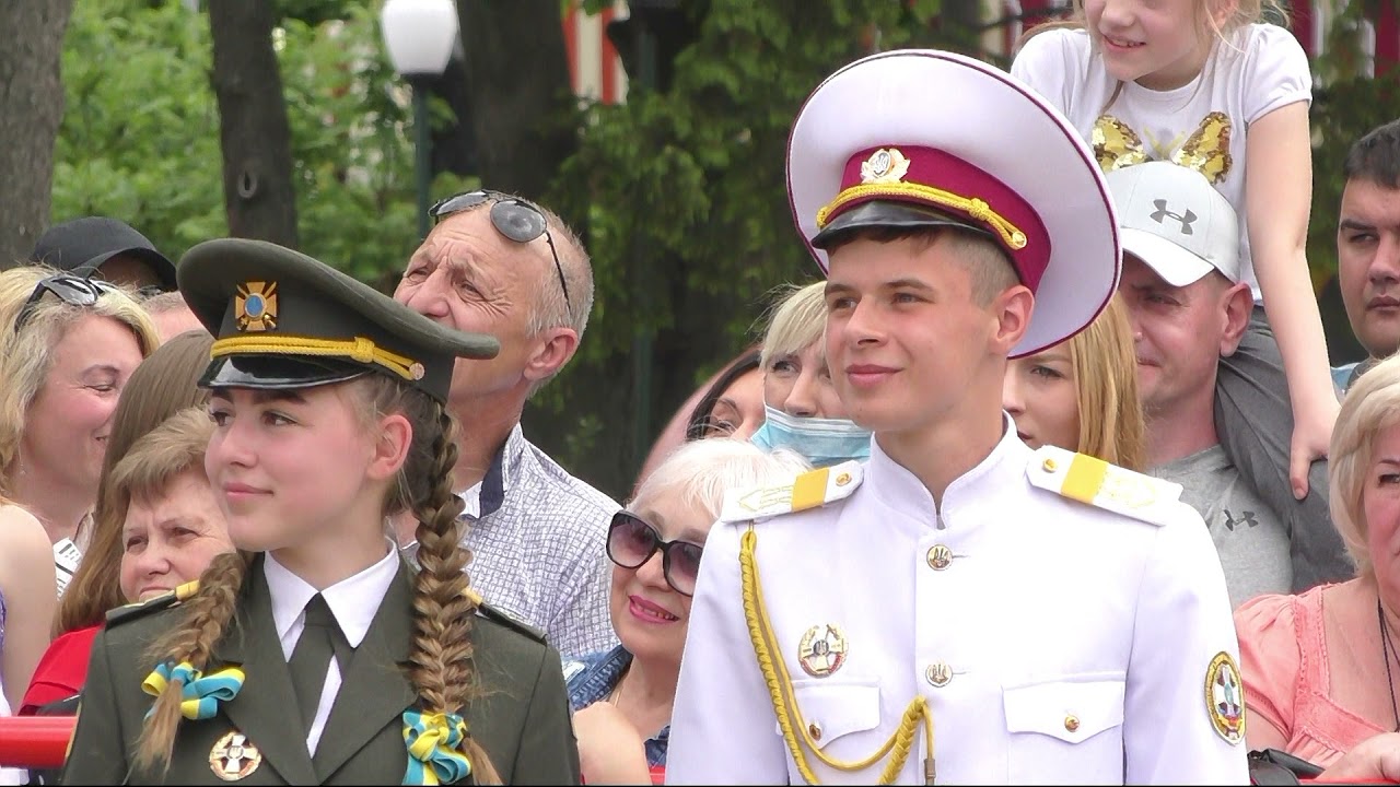 Свято останнього дзвоника. Випуск кадетів 2021 року. Державна гімназія-інтернат 