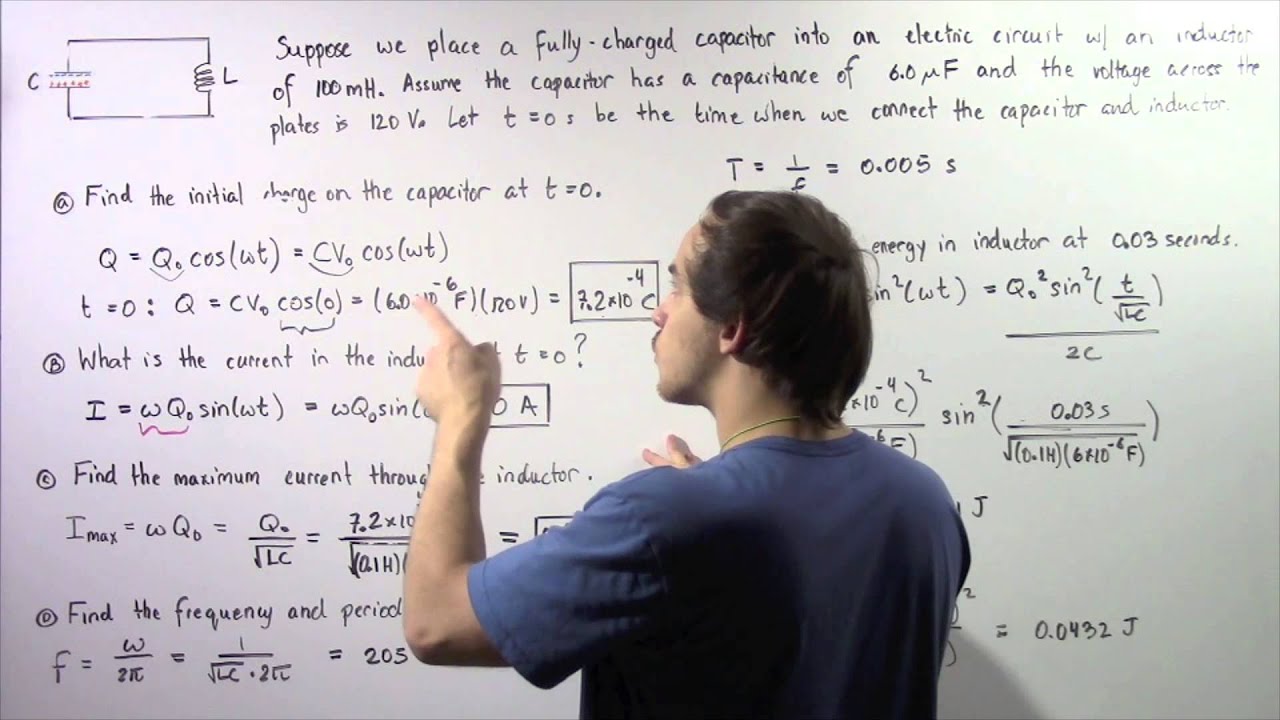 LC Circuit Example # 1