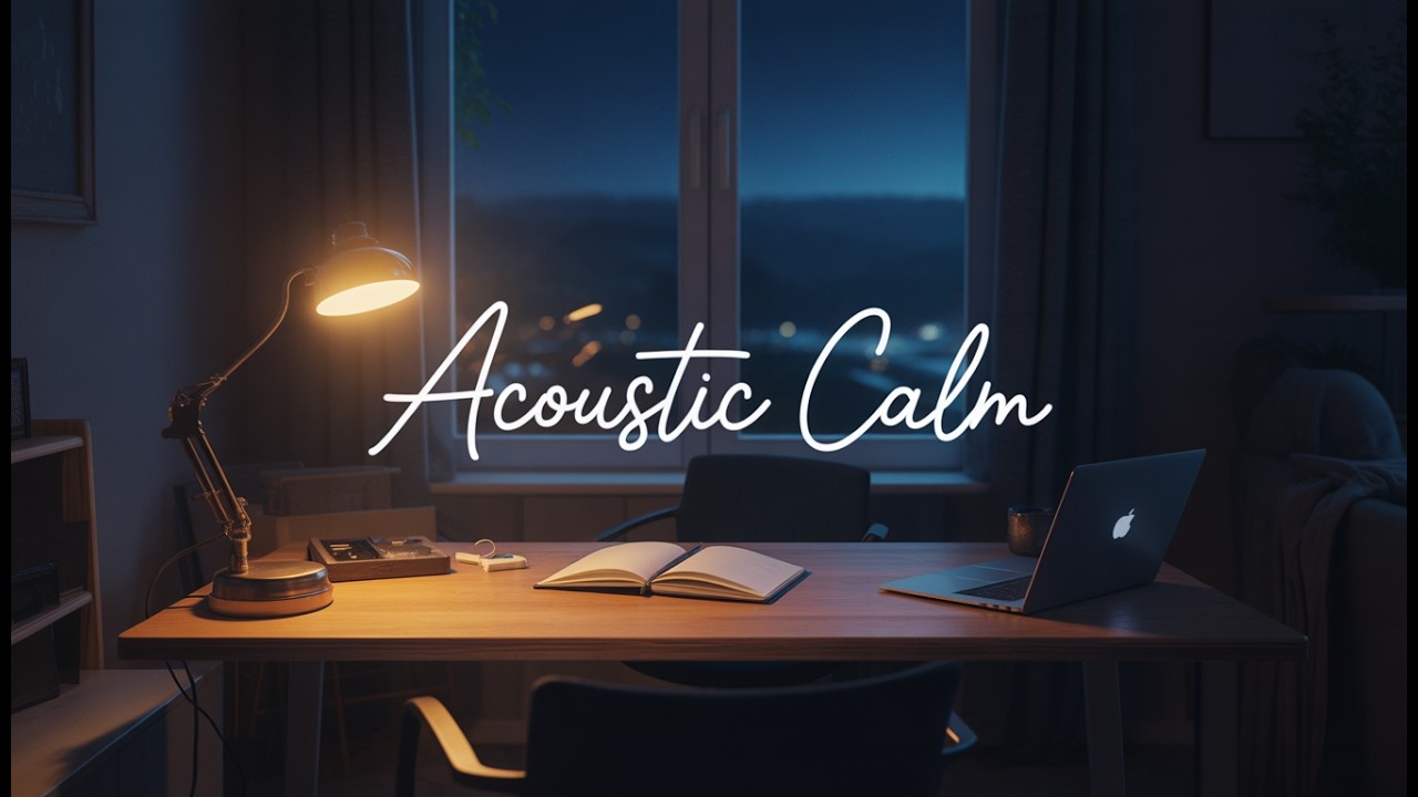 Late Night Focus 🌙 | Calm Acoustic Guitar BGM (No Lyrics)