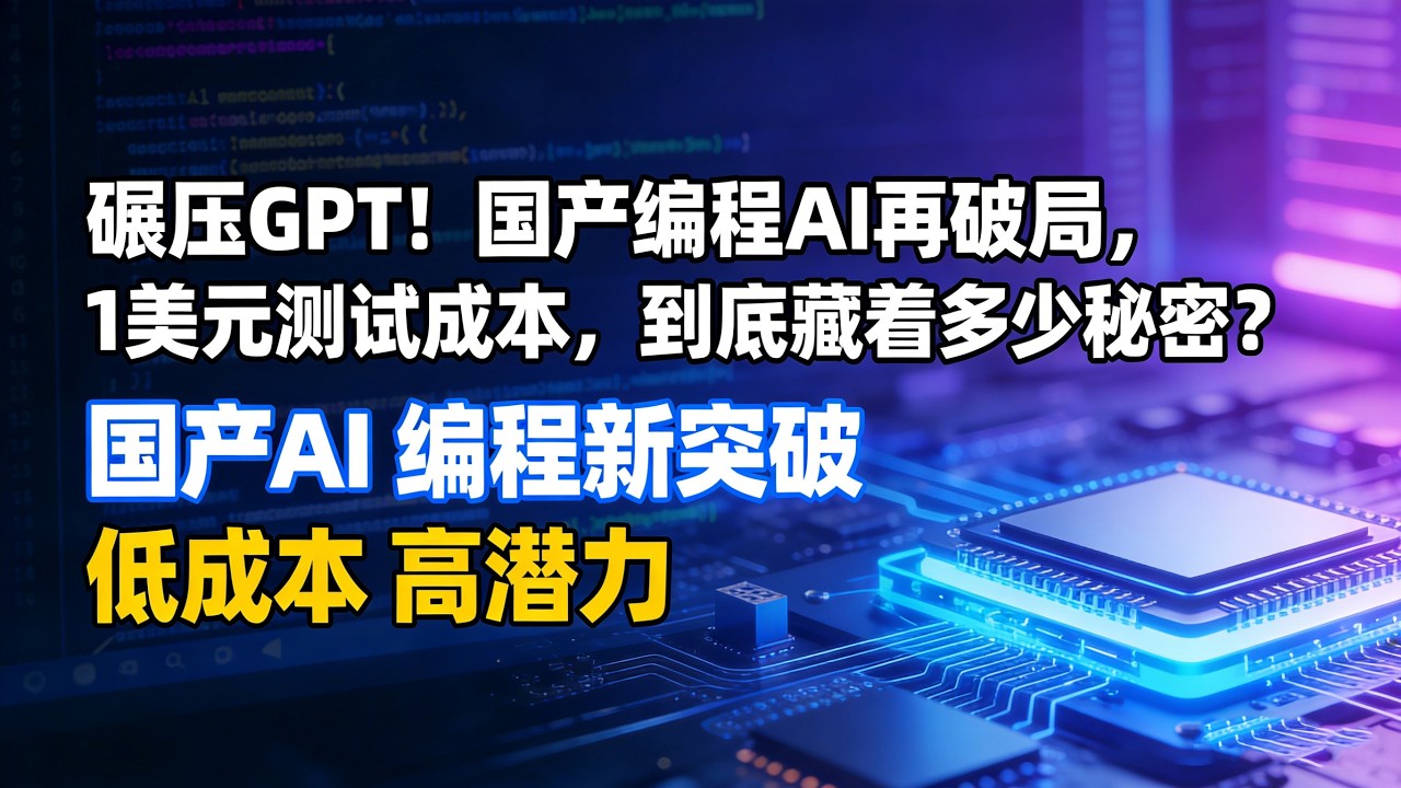 碾压GPT！国产编程AI再破局，1美元测试成本，到底藏着多少秘密？#DeepSeekV4#国产AI再破局#AI编程大模型#国产算力崛起#打破硅谷垄断#二零二六年AI热点#国产科技骄傲#AI成本革命