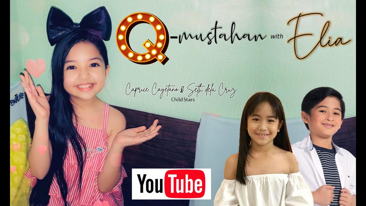 Q-Mustahan with Elia - Episode 9 with Caprice Cayetano and Seth dela Cruz