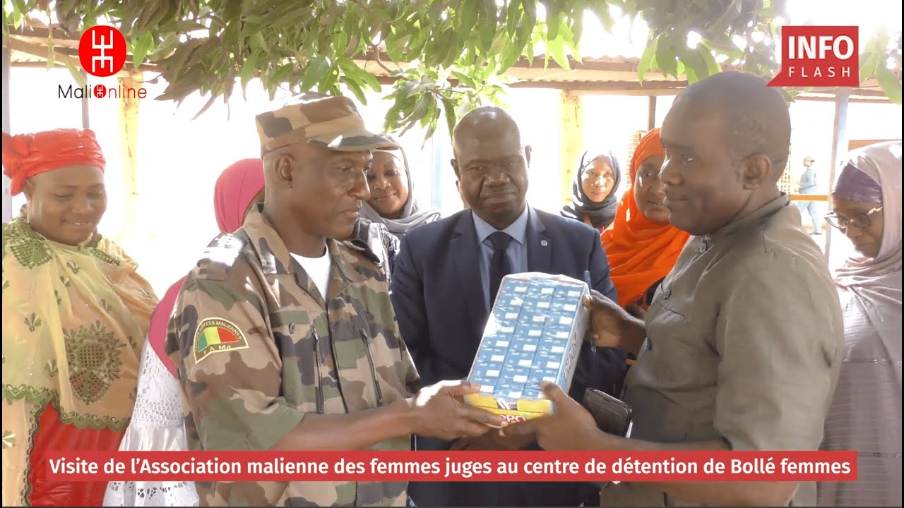 L’ASSOCIATION MALIENNE DES FEMMES JUGES SOUTIENT LES ENFANTS DE LA CRÊCHE DE BOLE