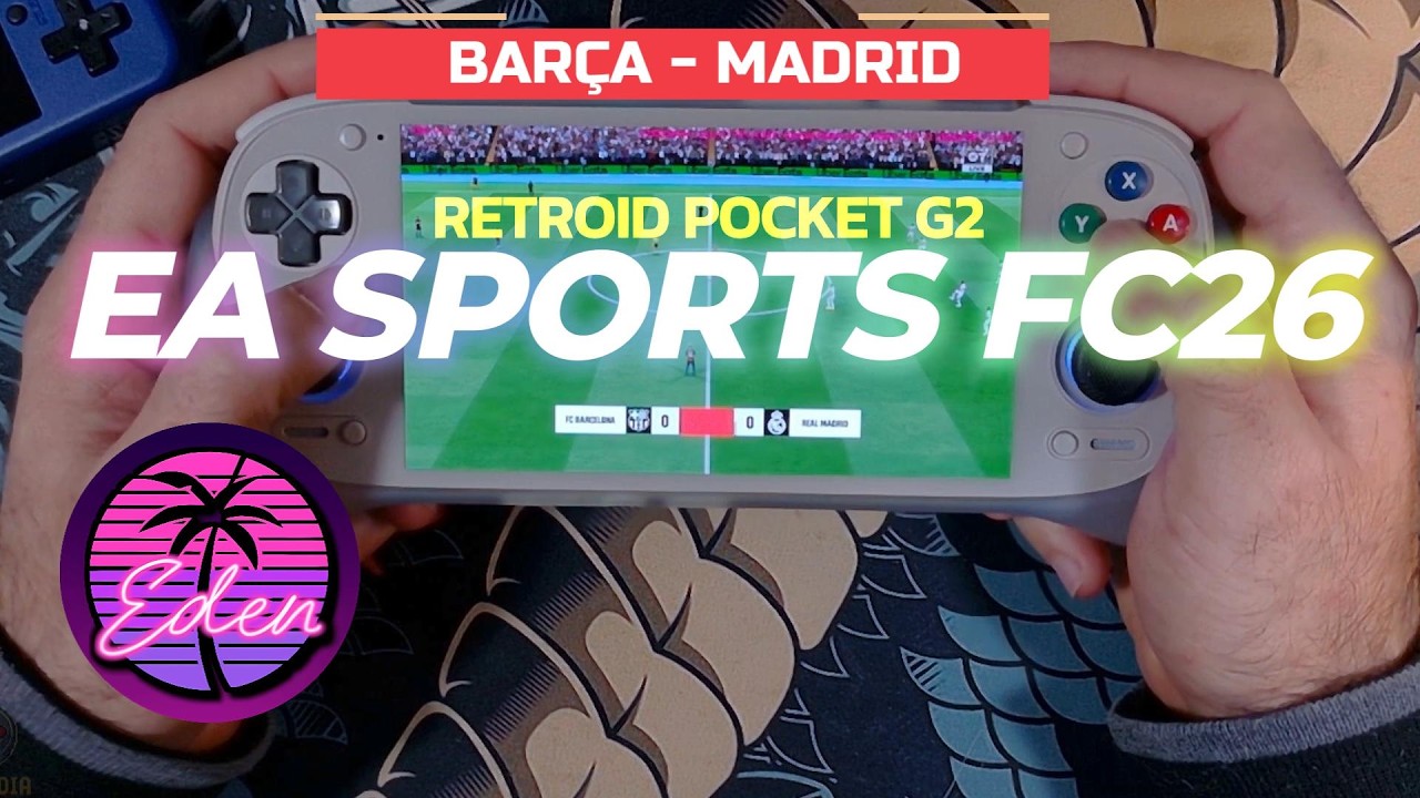 He PROBADO el FC 26 en mi RETROID y el resultado es ALUCINANTE