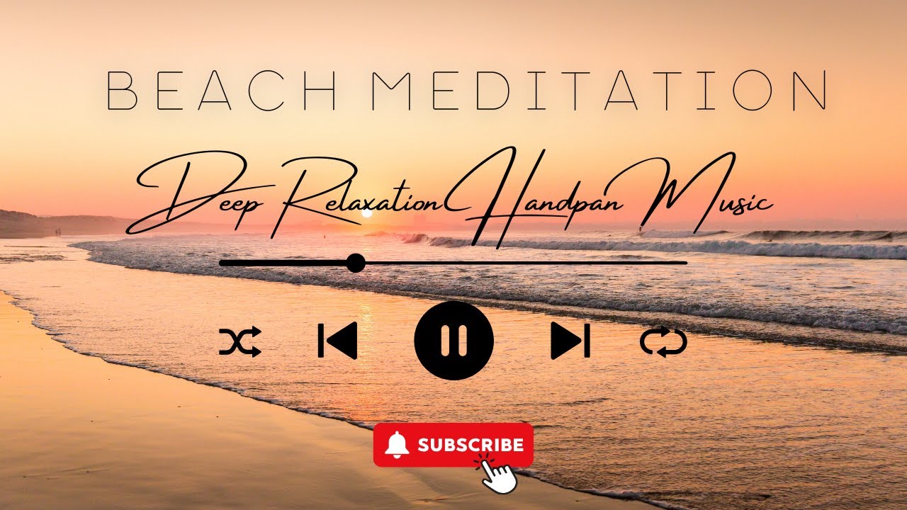 🔴 LIVE Deep Relaxation Beach 🌊 Ocean Waves Meditation • Sleep & Stress Relief Music