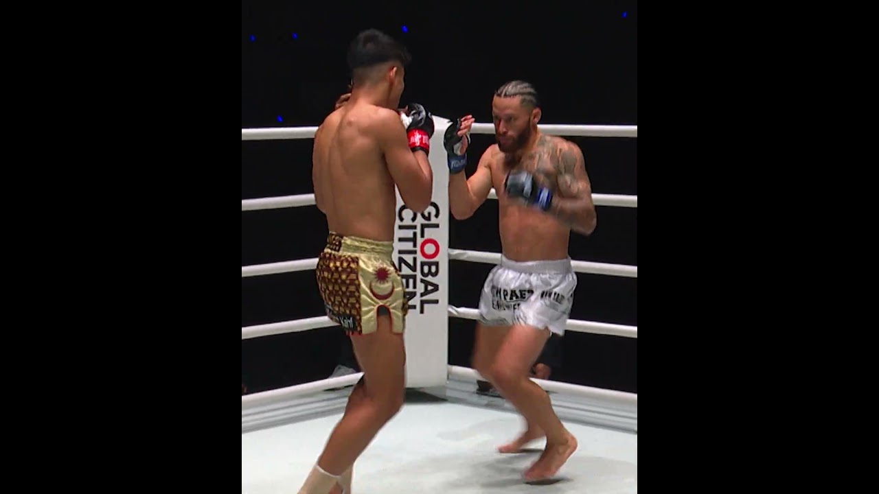 MUAY THAI WAR 🔥⚔️ Diego Paez battles Black Panther at ONE Fight Night 40!