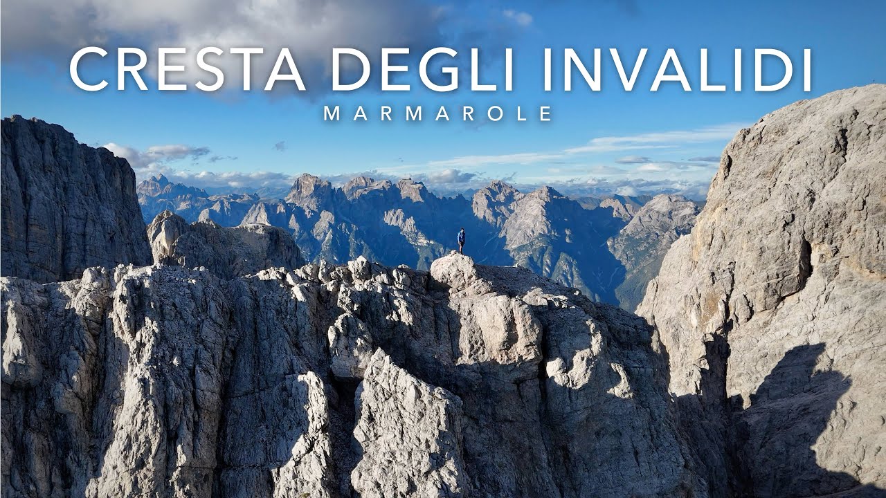 CRESTA DEGLI INVALIDI | TORNO AL BIVACCO FANTON, MARMAROLE | DOLOMITI [4K]
