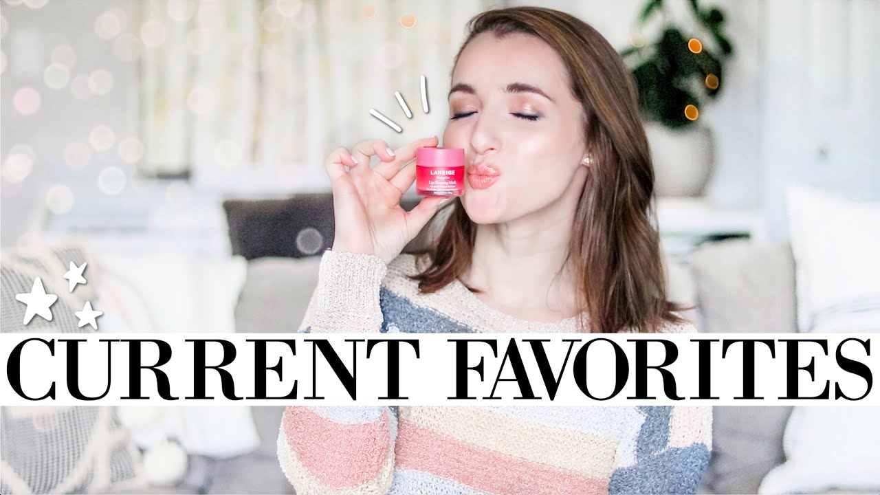 MY FAVORITE THINGS | Stuff you DON'T need but that I wanted to share! |Current Favorites Winter 2020