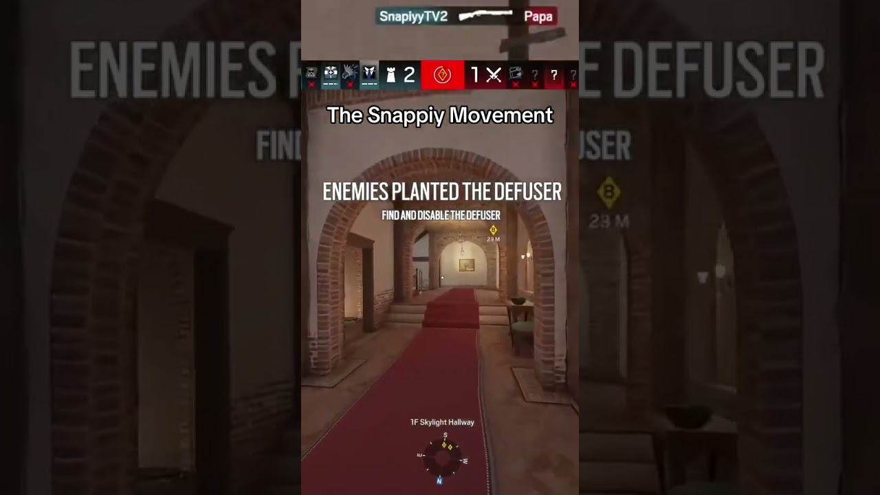 The Snappiy movement #rainbowsixsiege #R6s #siege