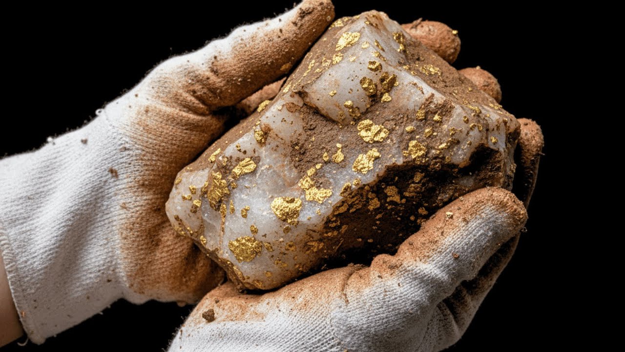 This Quartz Rock Often Indicates Gold