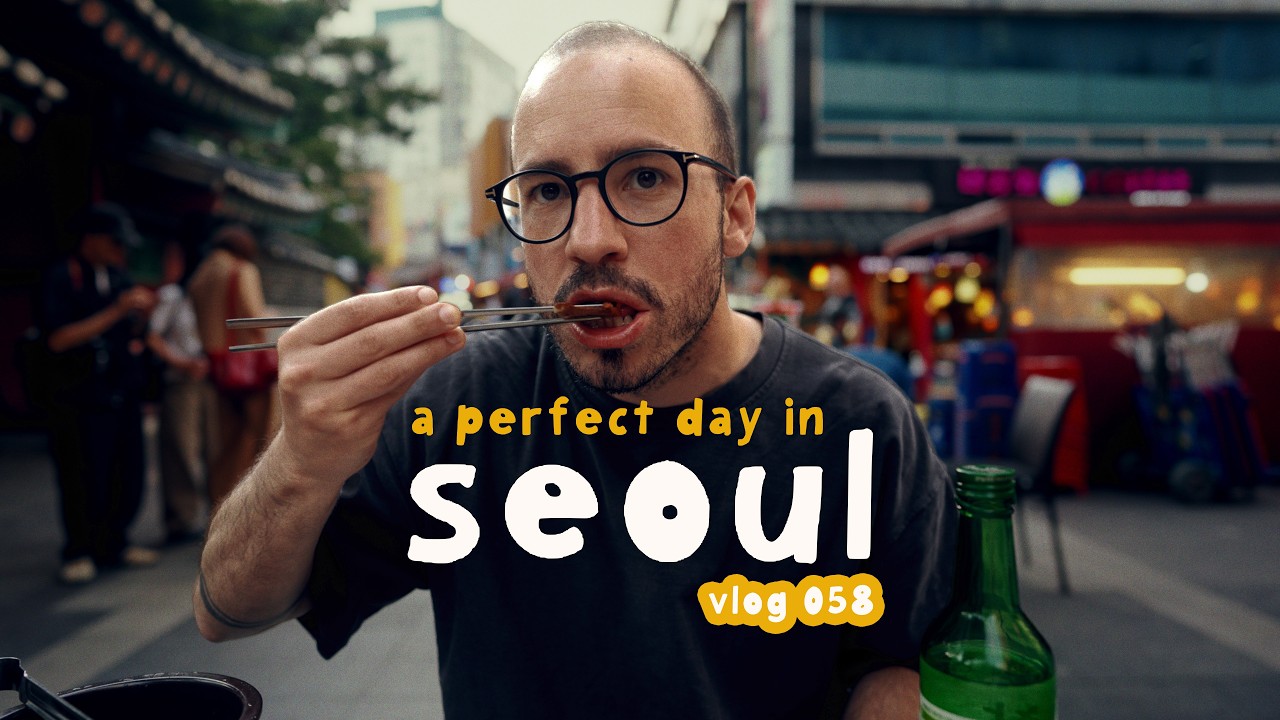 my perfect day in seoul | best street food & coffee around hanok village