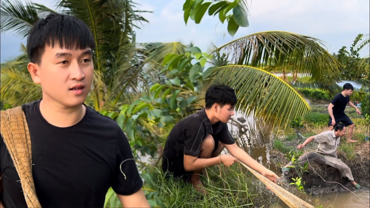 Ra Đồng Kiếm Cá Cùng Thằng Vợ | Nguyễn Huy & Nguyễn Điền