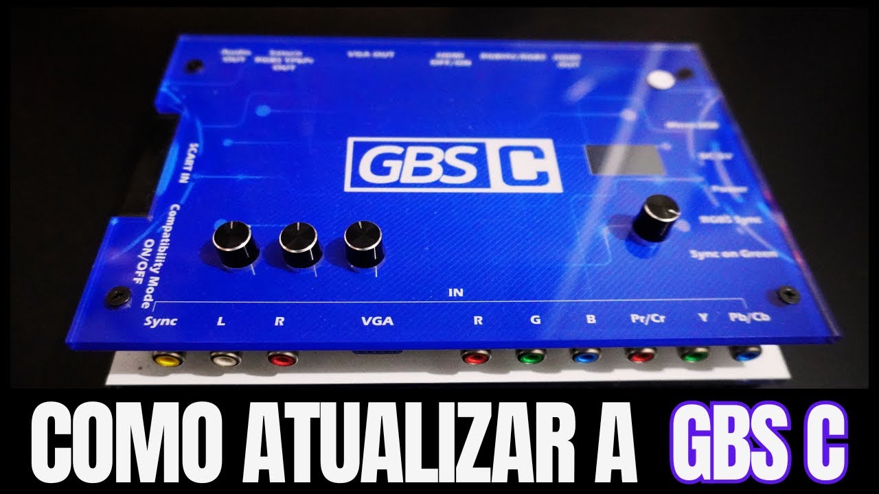 Como atualizar a GBS Control / GBS-C ou a GBS PRO