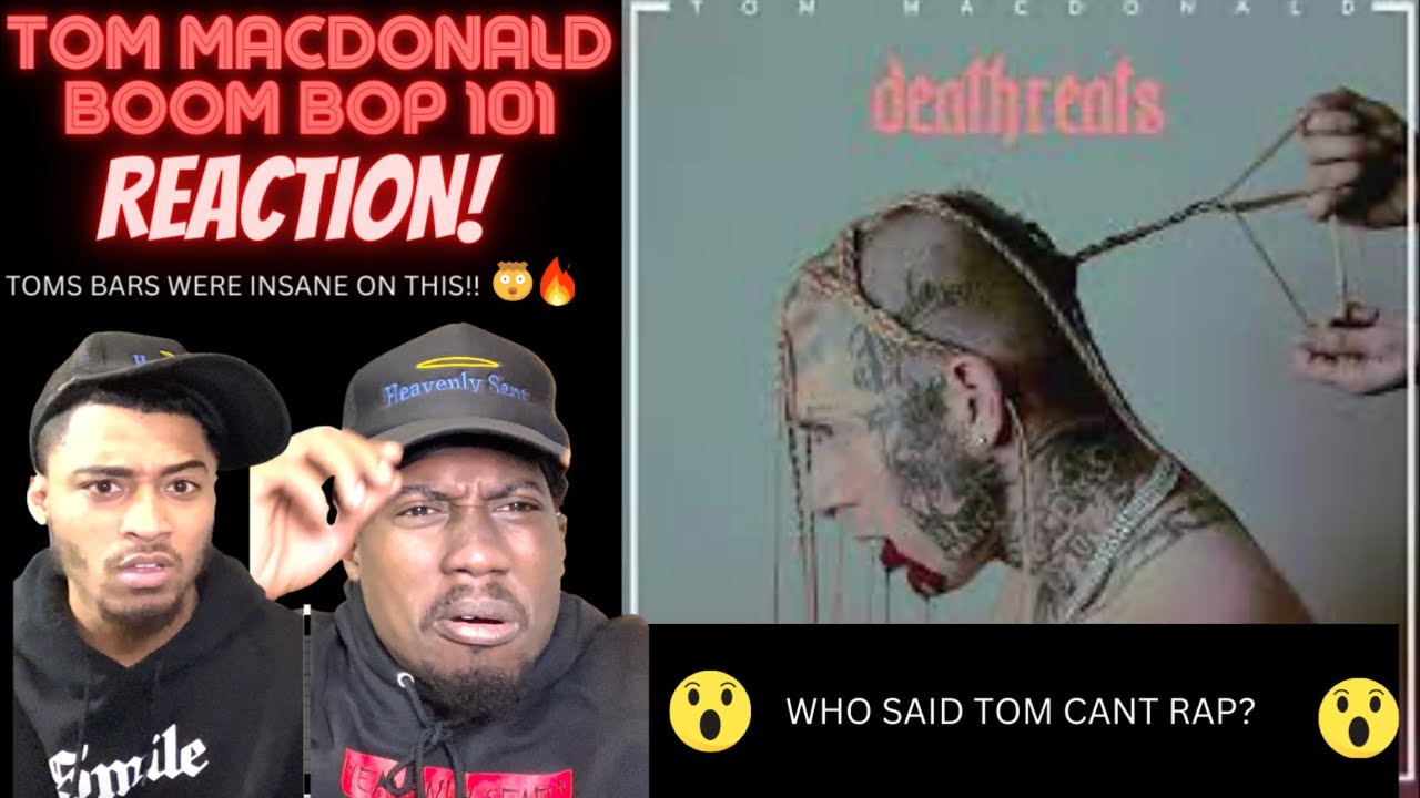 TOM WENT ABSOLUTELY INSANE ON THIS BEAT!! FIRST TIME HEARING TOM MACDONALD - 
