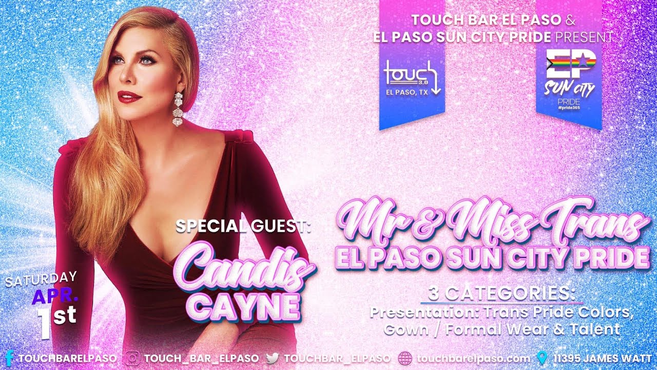 Candis Cayne 2nd  performance at Mr & Miss Trans El Paso Sun City Pride