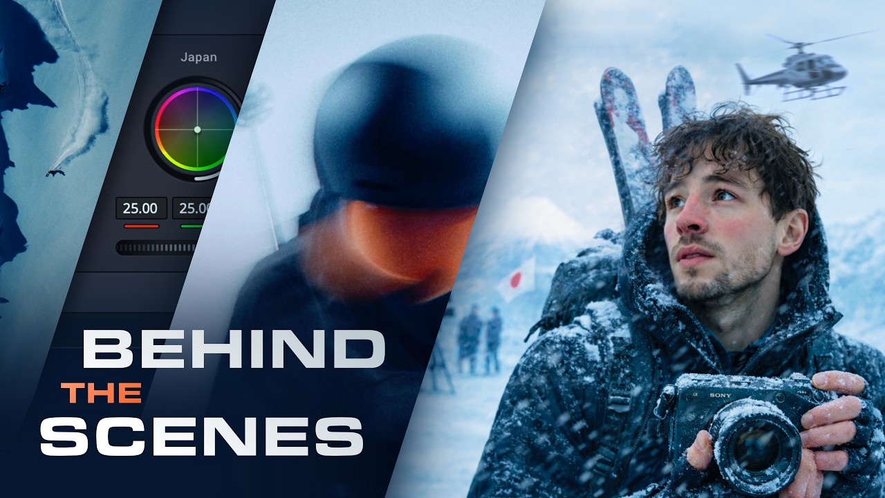 How To Film a MILLION DOLLAR SKI AD in Japan | Sony FX3