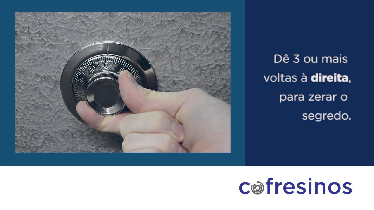 Cofresinos | Instru&ccedil;&otilde;es - Segredo mec&acirc;nico