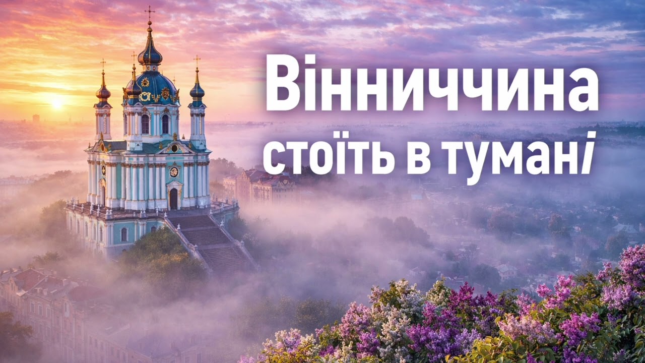 Вінниччина стоїть в тумані
