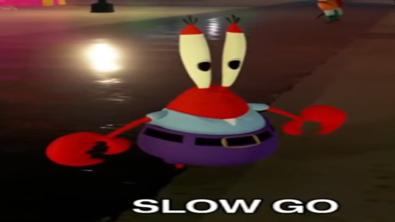 Mr Krabs starts controlling the traffic in Bikini Bottom