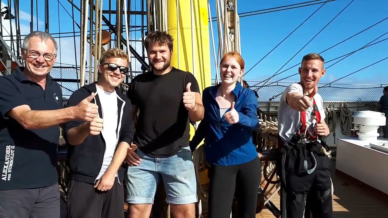 Segelt&ouml;rn auf der Alex II
