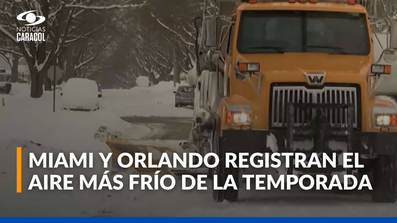 Masa de aire &aacute;rtico llega a Florida y el este de EE. UU.: ciudades alcanzan temperaturas bajo cero