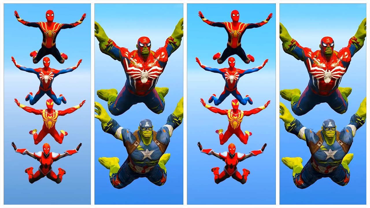 SUPERHERO MEGA BATTLE SPIDERMAN 🆚 IRONMAN #8
