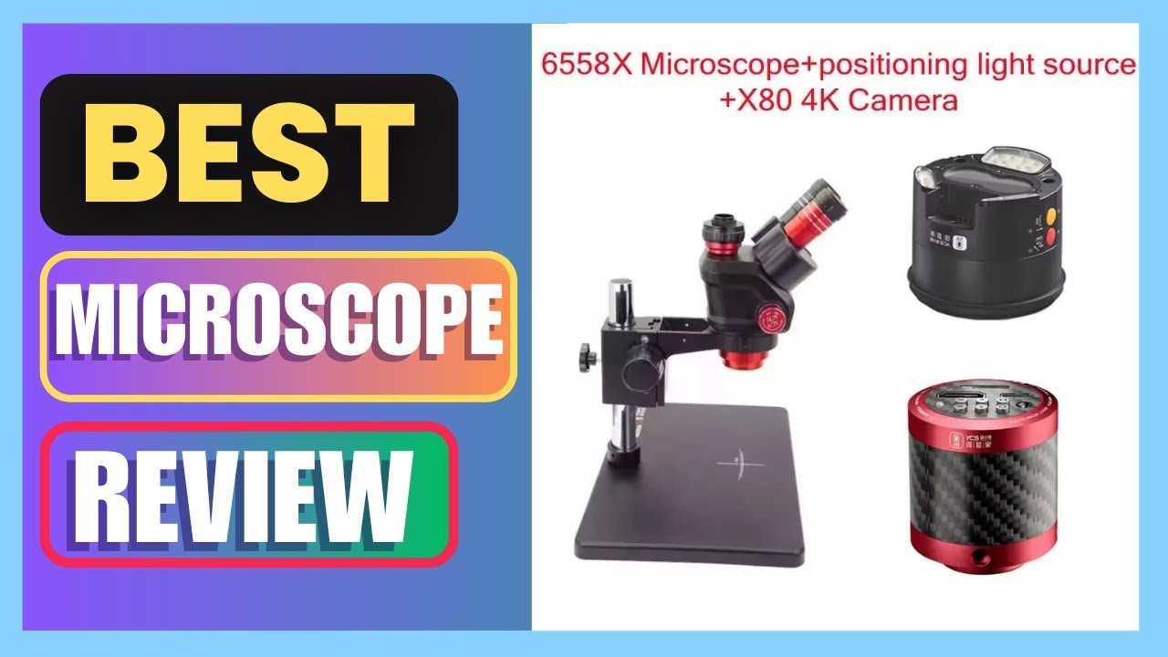 Best YCS 6558S 6558X Trinocular Microscope with Large