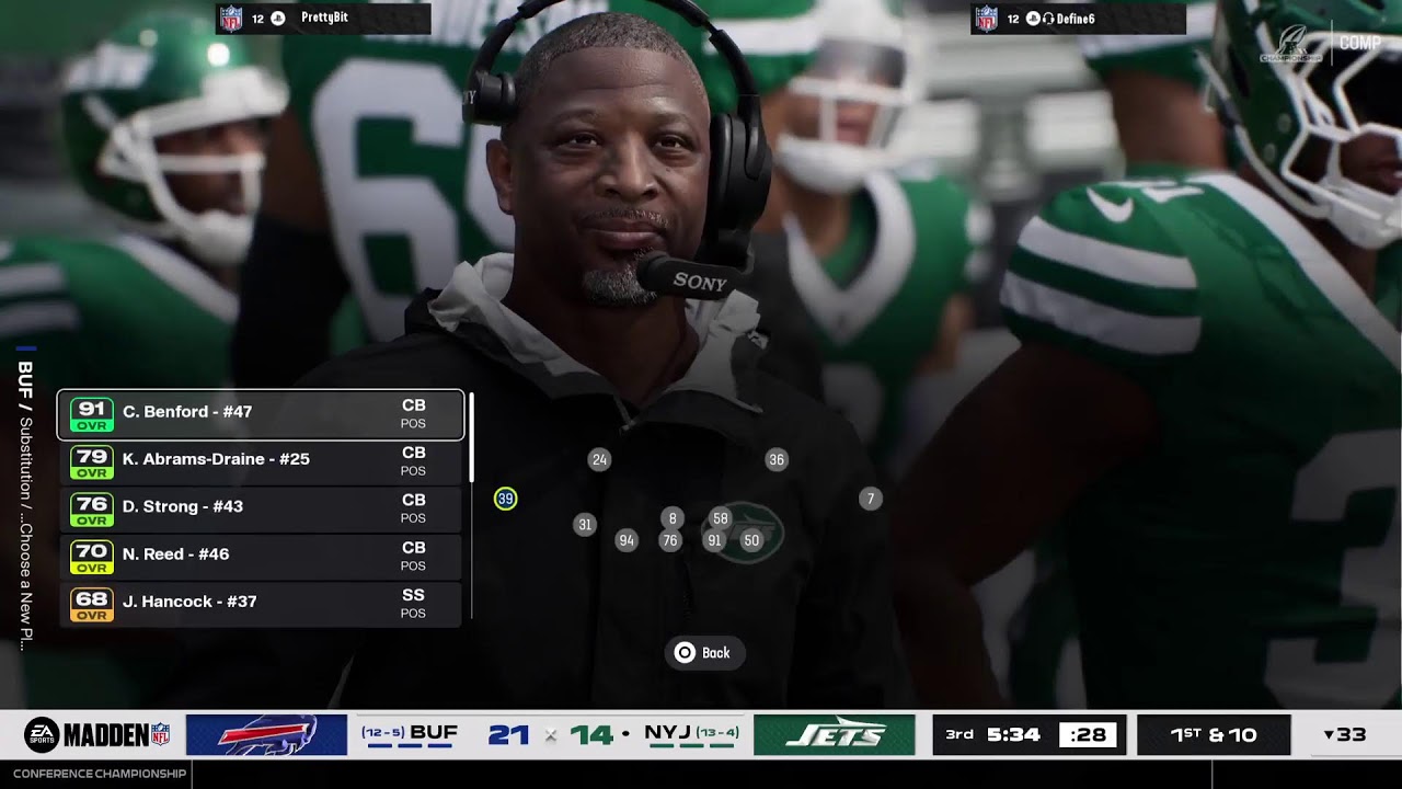 Band offs vs Tim Jets