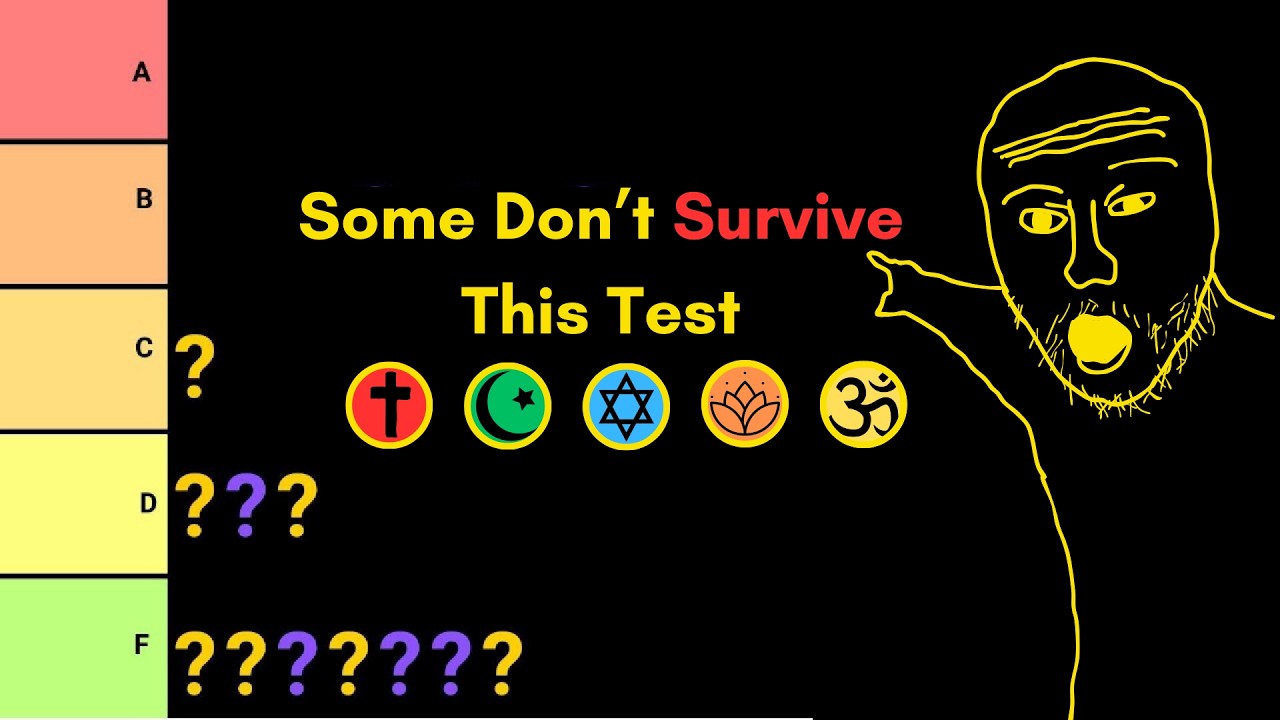Which Religion Has the Strongest Origin Story? - Tier List