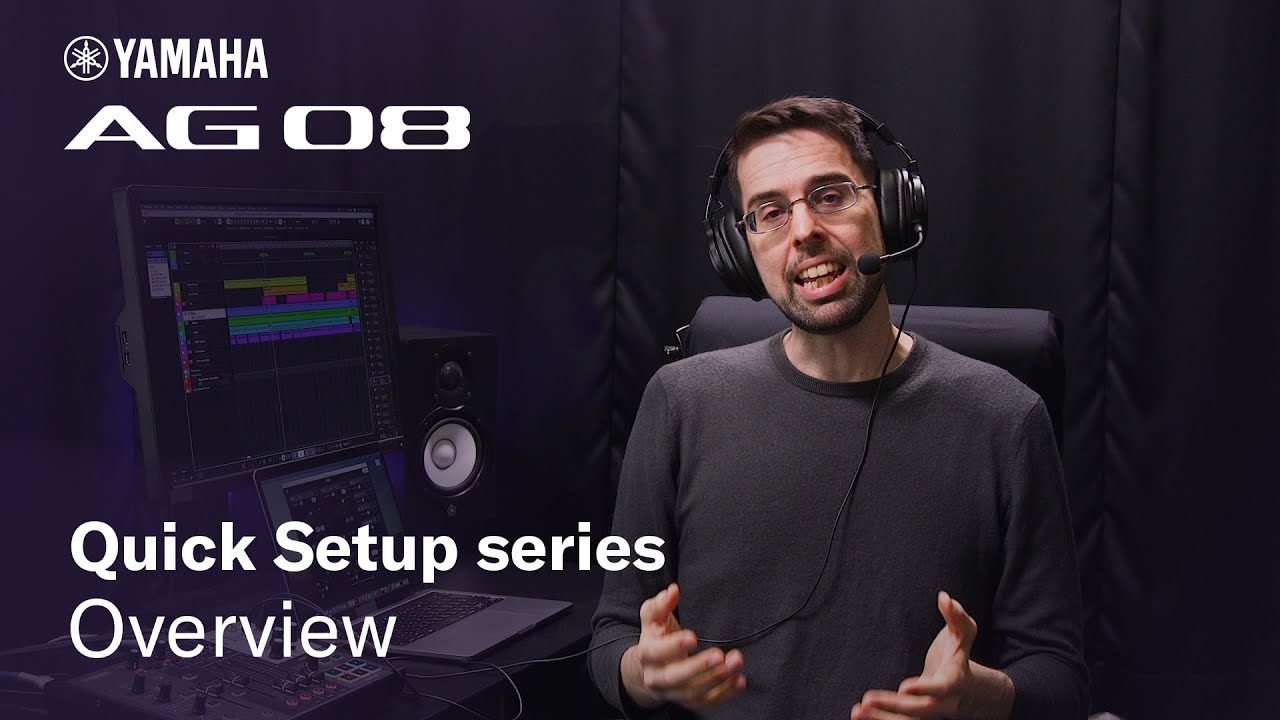 Серия "Быстрая настройка Yamaha AG08" №1: Обзор